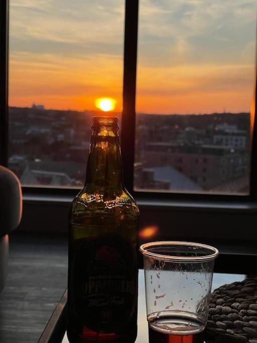 The Pad By The Beach Penthouse Apartment With Sunset And City Views Bournemouth Dış mekan fotoğraf