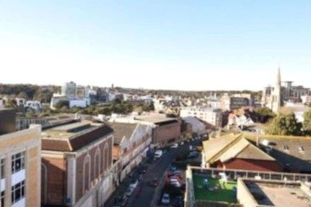 The Pad By The Beach Penthouse Apartment With Sunset And City Views Bournemouth Dış mekan fotoğraf